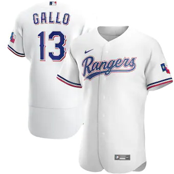 mens nike joey gallo white texas rangers home authentic off